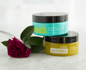 burro e scrub per il corpo doTerra